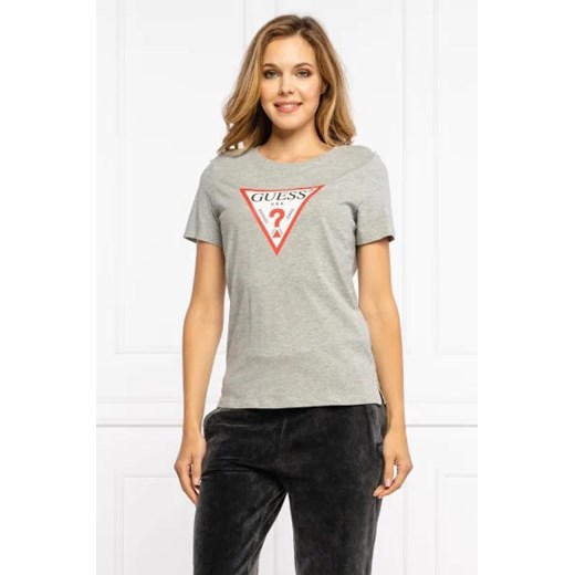 GUESS JEANS T-shirt ORIGINAL | Regular Fit S Gomez Fashion Store wyprzedaż