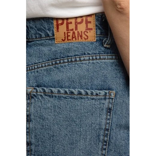Pepe Jeans London Szorty RACHEL | Regular Fit | high waist 27 wyprzedaż Gomez Fashion Store