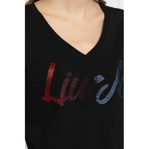 Liu Jo Sport T-shirt | Slim Fit XS wyprzedaż Gomez Fashion Store