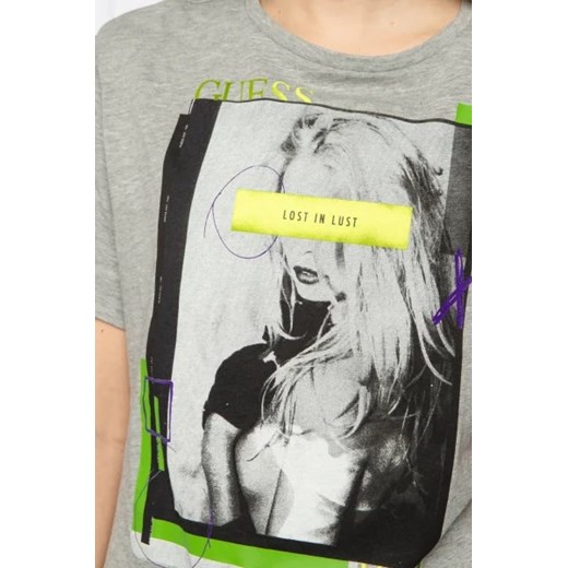GUESS JEANS T-shirt ANDINA | Regular Fit XS wyprzedaż Gomez Fashion Store