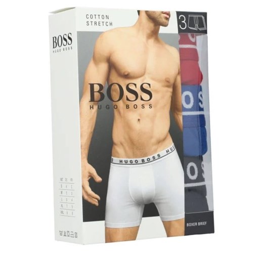 BOSS Bokserki 3-pack S okazyjna cena Gomez Fashion Store