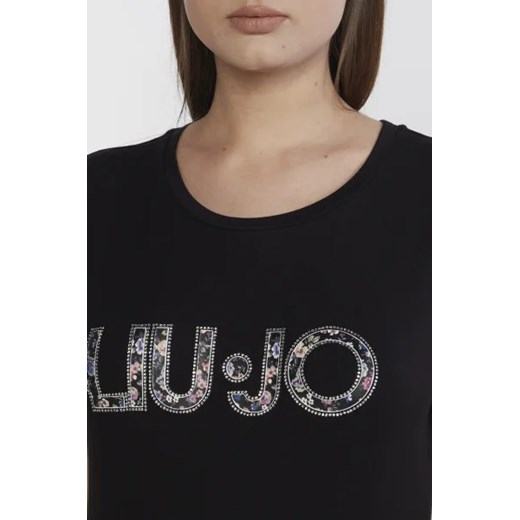 Liu Jo Rose T-shirt | Slim Fit XL wyprzedaż Gomez Fashion Store