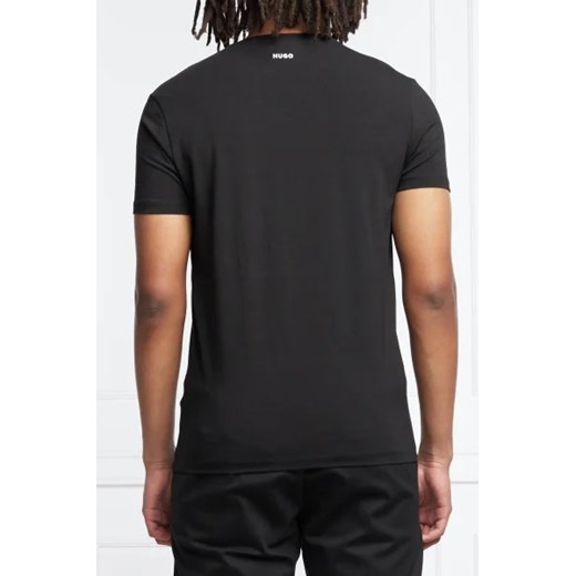 T-shirt męski Hugo Boss z elastanu