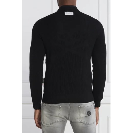 Philipp Plein Wełniany sweter | Regular Fit M Gomez Fashion Store