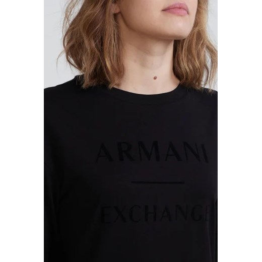 Armani Exchange sukienka bawełniana 