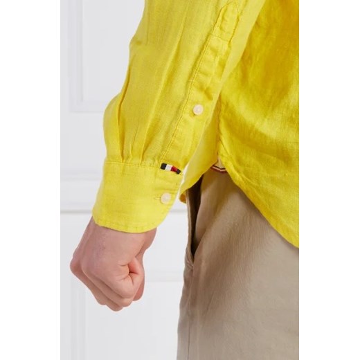 Tommy Hilfiger Lniana koszula | Slim Fit Tommy Hilfiger S promocja Gomez Fashion Store