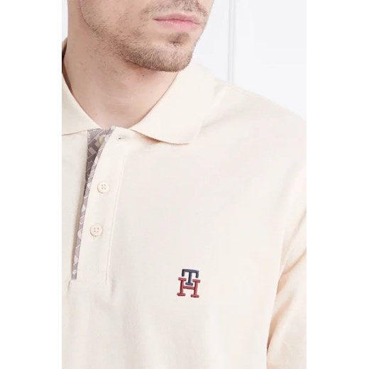 Tommy Hilfiger Polo MONOGRAM PLACKET ARCHIV | Loose fit Tommy Hilfiger XXL promocja Gomez Fashion Store