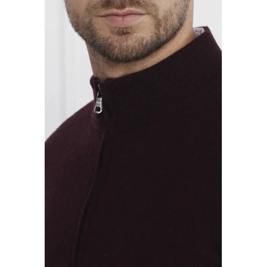 Oscar Jacobson Sweter patton | Regular Fit | z dodatkiem wełny i kaszmiru Oscar Jacobson L Gomez Fashion Store