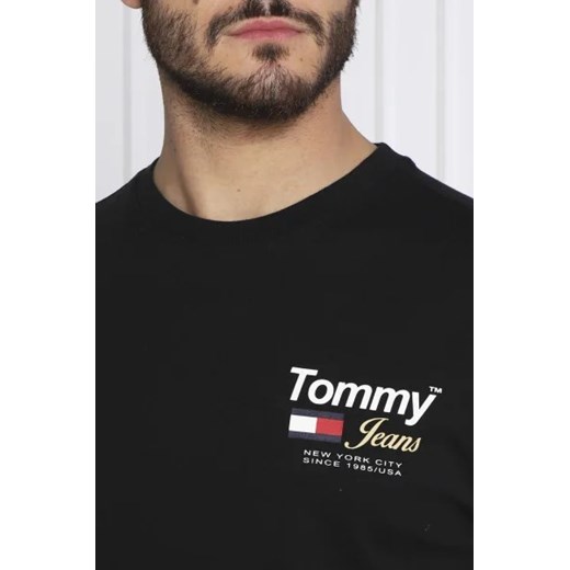 T-shirt męski Tommy Jeans z krótkimi rękawami młodzieżowy 