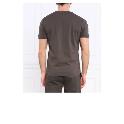 T-shirt męski szary Emporio Armani z krótkim rękawem 