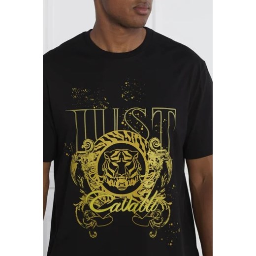 Just Cavalli t-shirt męski z krótkimi rękawami