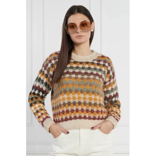 Ba&sh Wełniany sweter | Regular Fit S okazja Gomez Fashion Store