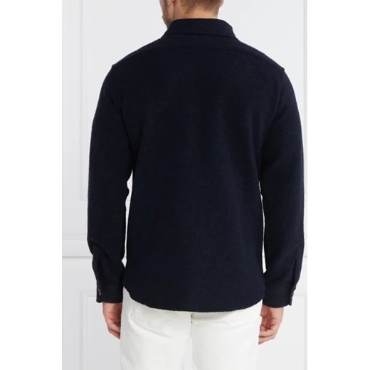 Oscar Jacobson Koszula Maverick Jacket | Regular Fit | z dodatkiem wełny Oscar Jacobson XXL okazja Gomez Fashion Store