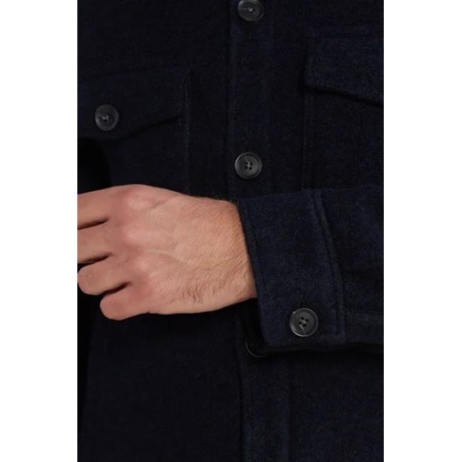 Oscar Jacobson Koszula Maverick Jacket | Regular Fit | z dodatkiem wełny Oscar Jacobson XXL wyprzedaż Gomez Fashion Store