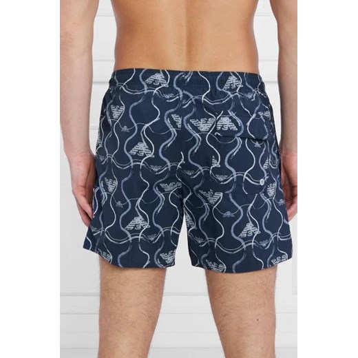 Kąpielówki Emporio Armani z poliamidu