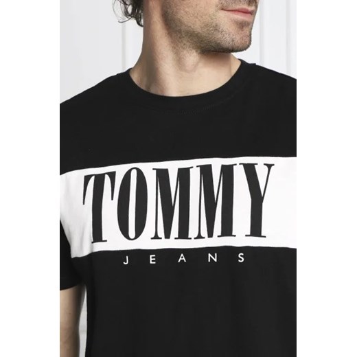 T-shirt męski Tommy Jeans z krótkim rękawem 