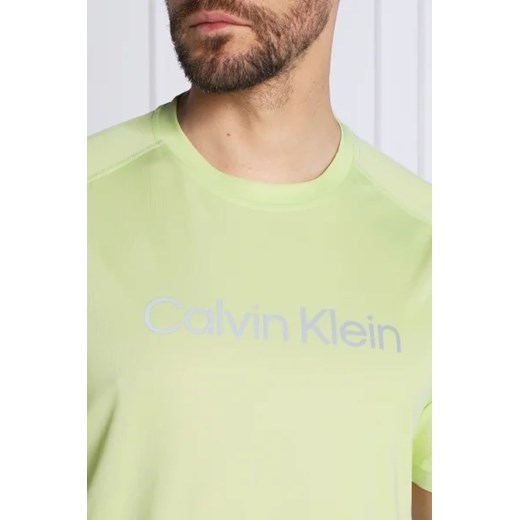 T-shirt męski Calvin Klein na wiosnę z krótkim rękawem 