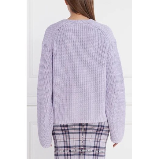 Sweter damski Hugo Boss bawełniany