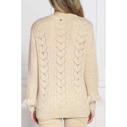 Twinset U&B Sweter | Regular Fit | z dodatkiem wełny M wyprzedaż Gomez Fashion Store