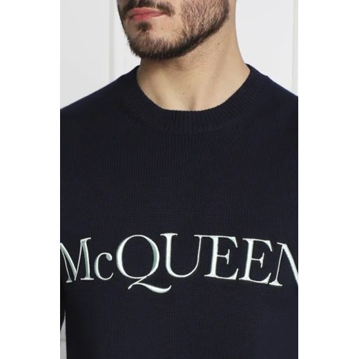 Alexander McQueen Sweter | Regular Fit XL okazyjna cena Gomez Fashion Store