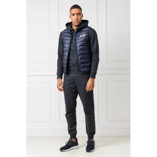EA7 Puchowy bezrękawnik | Regular Fit XL wyprzedaż Gomez Fashion Store