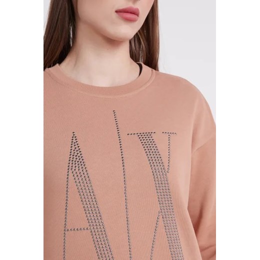 Bluza damska Armani Exchange bawełniana młodzieżowa 