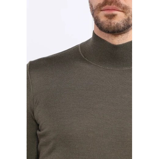 BOSS Wełniany sweter Lodiego | Regular Fit | z dodatkiem jedwabiu XXL okazja Gomez Fashion Store
