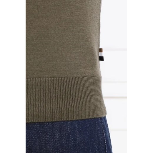 BOSS Wełniany sweter Lodiego | Regular Fit | z dodatkiem jedwabiu L okazja Gomez Fashion Store