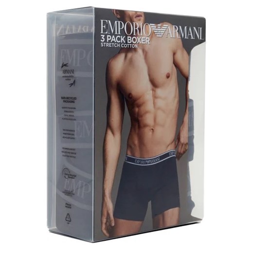 Emporio Armani Bokserki 3-pack Emporio Armani XL promocyjna cena Gomez Fashion Store