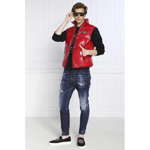 Dsquared2 Puchowy bezrękawnik | Regular Fit Dsquared2 48 okazyjna cena Gomez Fashion Store