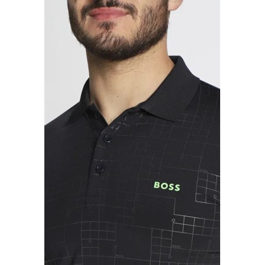 T-shirt męski BOSS HUGO z elastanu