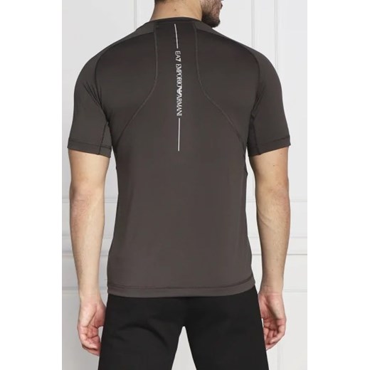 T-shirt męski Emporio Armani czarny z krótkim rękawem
