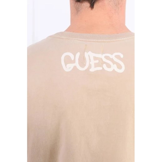 GUESS JEANS T-shirt CANCELLED DREAMS | Regular Fit M promocja Gomez Fashion Store