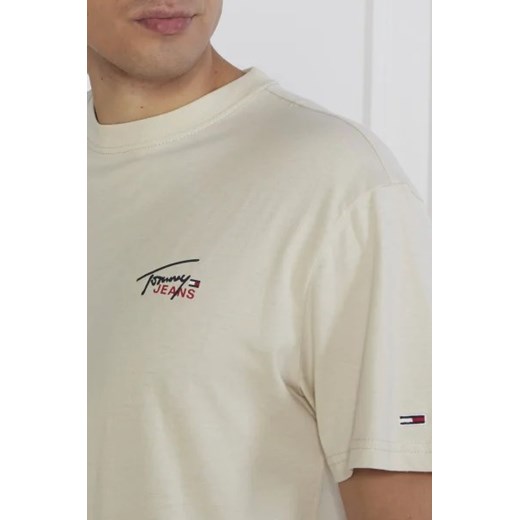 T-shirt męski Tommy Jeans z krótkim rękawem casualowy 