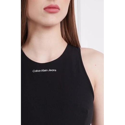 Bluzka damska Calvin Klein z elastanu