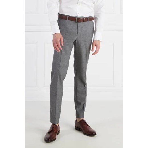 Oscar Jacobson Wełniane spodnie Denz | Regular Fit Oscar Jacobson 48 okazja Gomez Fashion Store