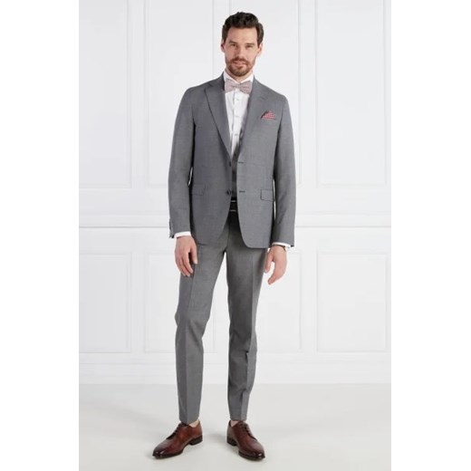 Oscar Jacobson Wełniane spodnie Denz | Regular Fit Oscar Jacobson 54 wyprzedaż Gomez Fashion Store