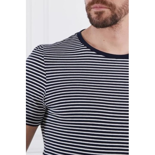 Oscar Jacobson T-shirt Kyran Striped | Regular Fit Oscar Jacobson M okazja Gomez Fashion Store
