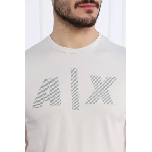 T-shirt męski Armani Exchange z krótkim rękawem na wiosnę 