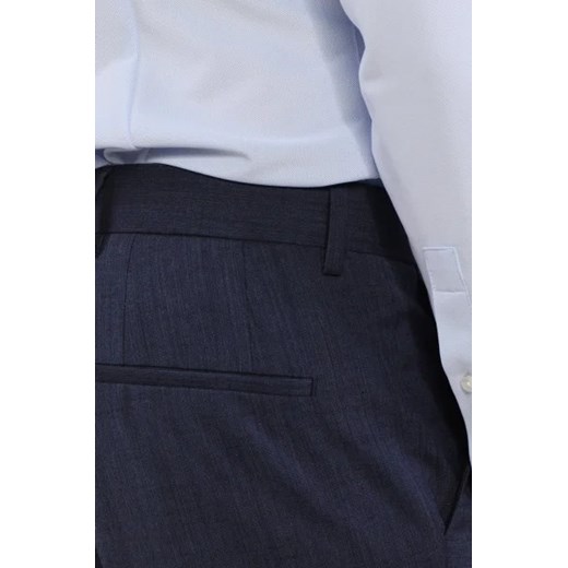 BOSS BLACK Wełniane spodnie H-Genius-MM-224 | Slim Fit 54 promocja Gomez Fashion Store