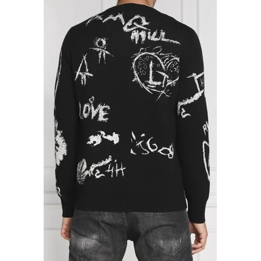 Alexander McQueen Wełniany sweter | Regular Fit L promocyjna cena Gomez Fashion Store