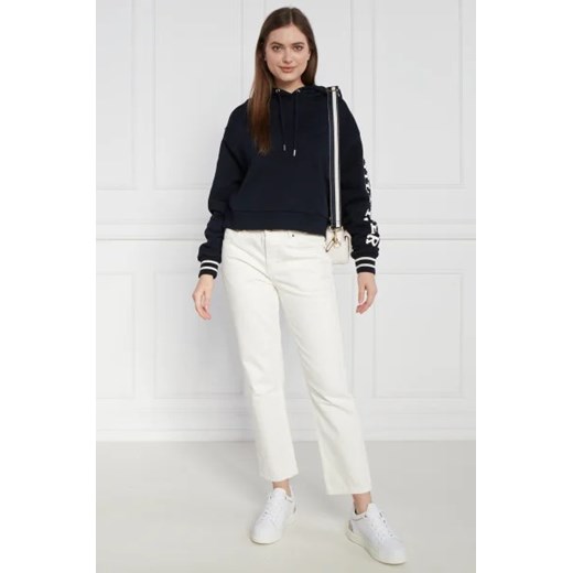 Tommy Hilfiger Bluza REG MONOTYPE SLV CROP HOODIE | Relaxed fit Tommy Hilfiger M Gomez Fashion Store