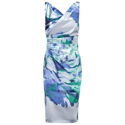 Coast ABALIZA Sukienka etui multi zalando niebieski abstrakcyjne wzory