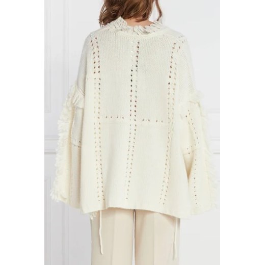 TWINSET Sweter | Oversize fit | z dodatkiem wełny Twinset L Gomez Fashion Store