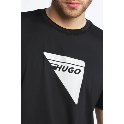 HUGO T-shirt Dagile_X | Slim Fit S okazja Gomez Fashion Store