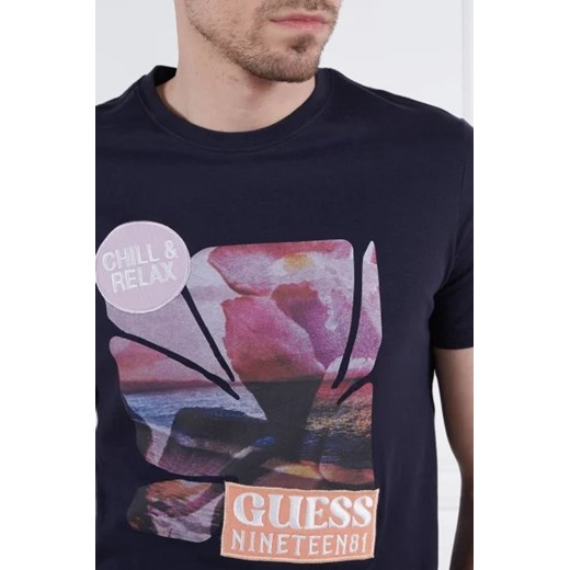 T-shirt męski Guess