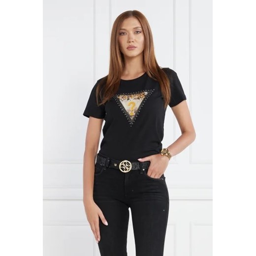 GUESS T-shirt SS CN ANIMAL TRIANGLE TEE | Regular Fit Guess S Gomez Fashion Store