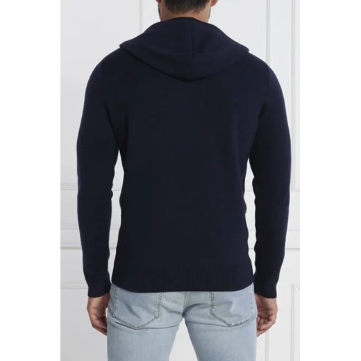 GUESS Bluza ALVIN LS HOODIE LOGO SWTR | Regular Fit | z dodatkiem jedwabiu Guess XL Gomez Fashion Store promocja