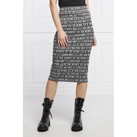 HUGO Spódnica Nadyenka | high waist S Gomez Fashion Store wyprzedaż
