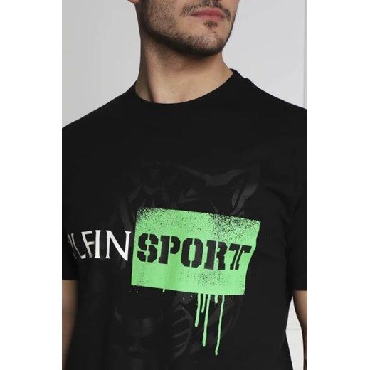 T-shirt męski Plein Sport z krótkim rękawem